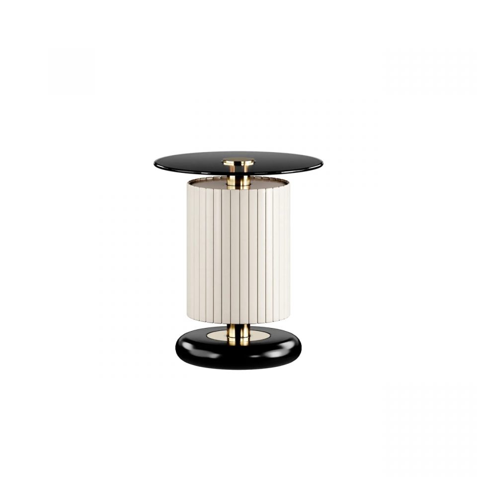Fuchsia I Side Table
